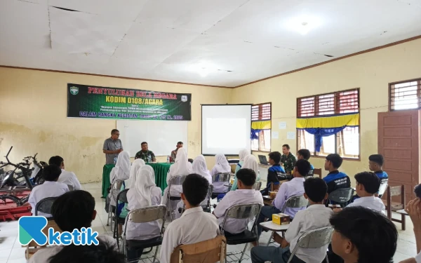 Thumbnail Berita - TMMD ke-125 Kodim 0108/Agara Gelar Pembekalan Wasbang dan Bela Negara di SMKN 3 Kutacane