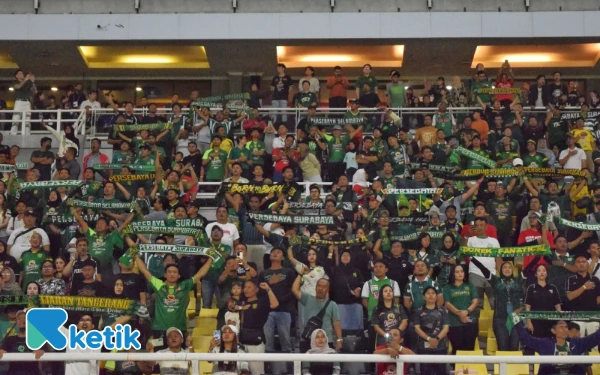 Thumbnail Suporter PSIM Hadir di Stadion GBT, Ferry Paulus Serahkan Keputusan ke Komdis