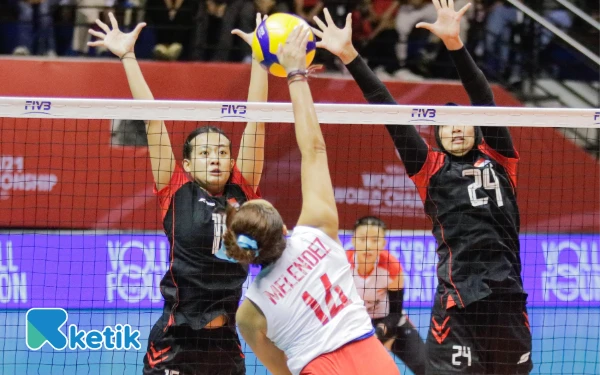 Thumbnail Peluang Menang Sirna, Indonesia Kalah 2-3 Atas Puerto Rico