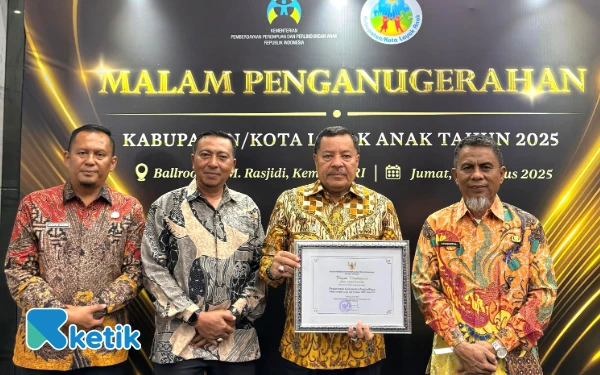 Thumbnail Naik Grit, Pemkab Nagan Raya Raih Penghargaan KLA Predikat Nindya dari Kementerian PPPA