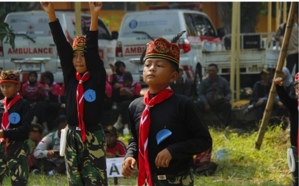 Thumbnail Berita - Kwarcab Pramuka Mojokerto Gelar Senam Pramuka Jilid 1, Ajang kompetisi dan kreativitas Jelang HUT ke-64