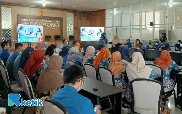 Thumbnail Berita - Gelar Pelatihan EKG, RSUD dr. Darsono dan Dinas Kesehatan Bekali Dokter-Perawat Deteksi Dini Penyakit Jantung