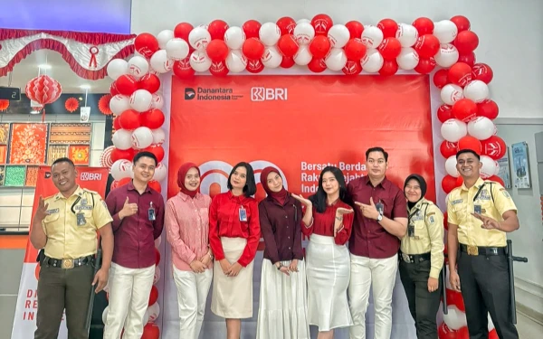 BRI Kotapinang Usung Nuansa Merah Putih Junjung Semangat Nasionalisme