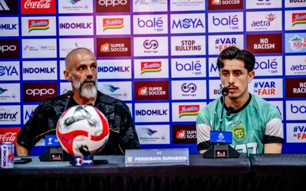 Thumbnail Lupakan Hasil Minor, Persebaya Bawa Target 3 Poin Lawan Persita