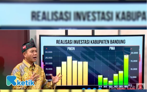 Thumbnail Realisasi Investasi Kabupaten Bandung Semester 1 Capai Rp 5 Triliun, Naik 17% dari Tahun 2024