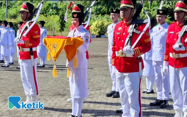 Thumbnail Berita - Upacara Peringatan HUT Kemerdekaan RI ke-80 di Halmahera Selatan Berlangsung Khidmat