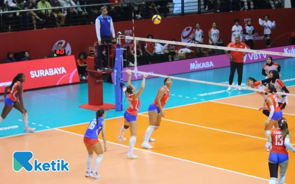 Thumbnail Timnas Voli Putri Indonesia U-21 Kalah 2-3 Lawan Puerto Rico, Finis 16 Besar