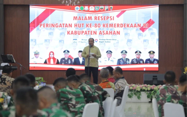 Thumbnail Pemkab Asahan Gelar Malam Resepsi HUT Ke-80 RI, Momentum Syukur dan Persatuan