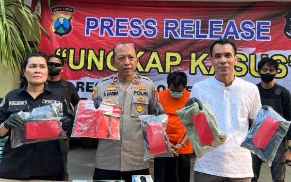Thumbnail Polsek Gubeng Tangkap Spesialis Curanmor di Parkiran Rumah Sakit di Surabaya