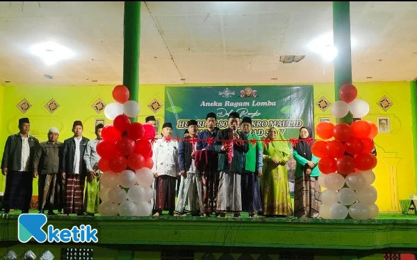 Gebyar HUT RI ke-80 dan Maulid Nabi MWCNU Robatal, Lora Walid Mustain: Ansor-Banser Selalu Siap Berkhidmat