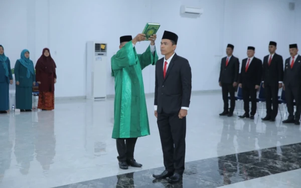 Thumbnail Bukit Buchori Siagian Resmi Jabat Kepala Pelaksana BPBD Asahan