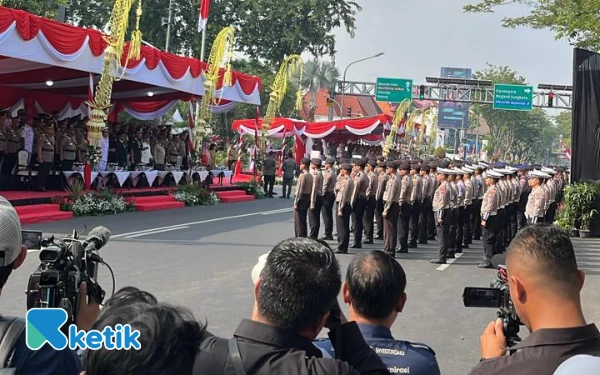 Thumbnail Ada Peringatan Hari Juang Polri, Hindari Jalan Polisi Istimewa Surabaya, Ini Pengalihan Arusnya
