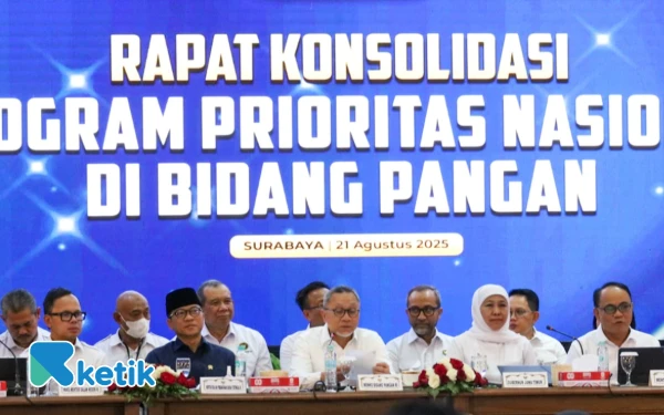 Thumbnail Rapat dengan Gubernur Jatim, Menko Pangan Zulhas Janjikan Seribu Ton Gula Petani Lumajang Diserap Pemkab-Swasta, Maksimal 2 Hari