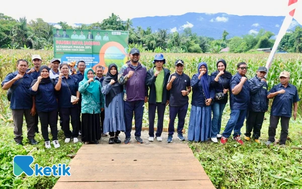 Thumbnail Desa Tomori Jadi yang Pertama di Halmahera Selatan Gelar Panen Raya Jagung