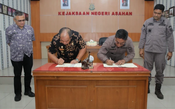 Thumbnail Berita - Dongkrak PAD, Bupati Asahan dan Kejari Perkuat Sinergi
