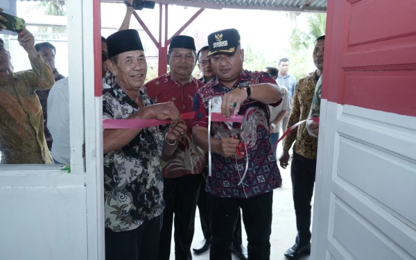 Thumbnail Berita - Koperasi Merah Putih Desa Rawang Pasar 5 Diresmikan, Ini Pesan Wabup Asahan