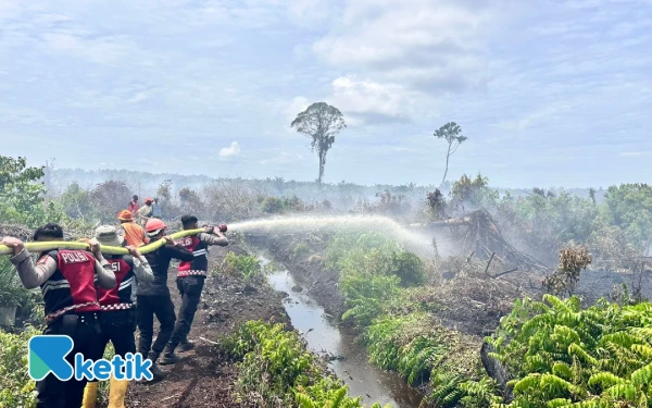 Thumbnail Berita - Lahan Gambut Terbakar di Nagan Raya, Ketika Cuaca Ekstrem Menyisakan Luka