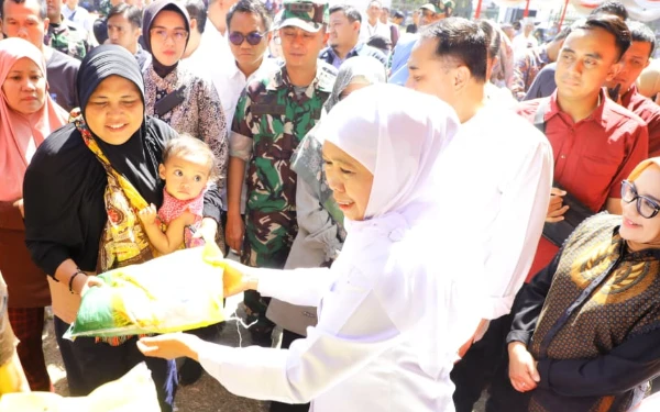 Thumbnail Gubernur Khofifah Maksimalkan Pasokan Pangan Murah dan Terjangkau di Jatim