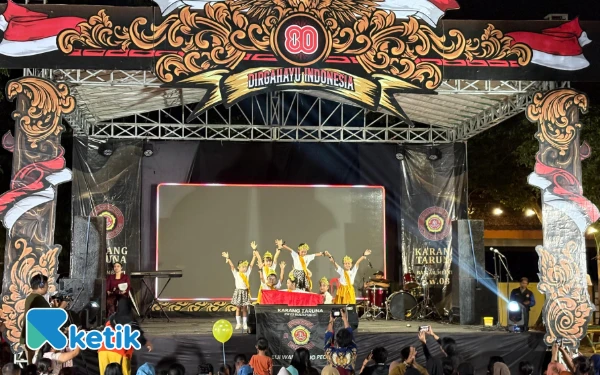 Thumbnail Peringatan HUT ke-80 RI di RW 3 Pedukuhan Banjarmelati  Surabaya Usung Konsep Arifan Lokal Modern