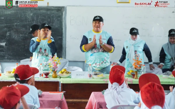 Thumbnail Berita - Asahan Mantap Dukung Program Strategis Nasional Makan Bergizi Gratis Presiden Prabowo