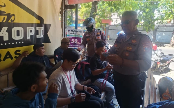 Thumbnail Berita - Polres Mojokerto Kota Amankan Belasan Remaja Diduga Hendak Demo