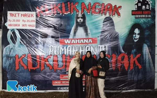 Thumbnail Berita - Uji Nyali di Wahana Rumah Hantu 'Kukuk Ngiak', Kini Hadir di Aceh Singkil