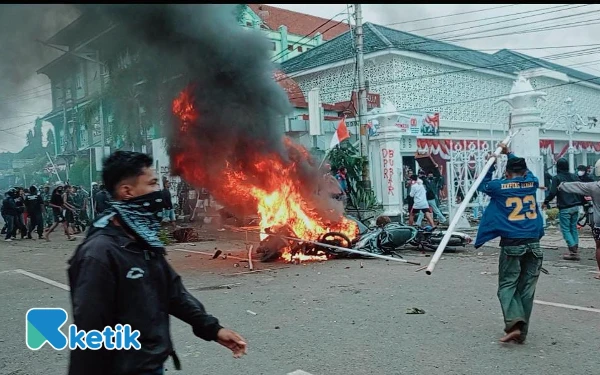 Gedung DPRD Dirusak, 12 Pelaku Demo Anarkis di Cilacap Ditetapkan Tersangka
