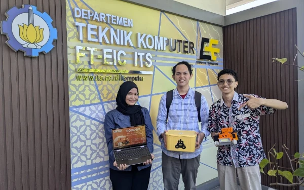 Thumbnail Mahasiswa ITS Ciptakan RoboGo, Robot Penjinak Sumbatan Gorong-Gorong untuk Cegah Banjir