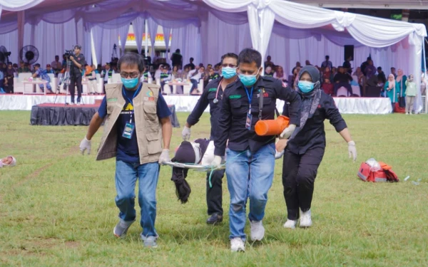 Thumbnail Simulasi Megathrust di Sumbar, Kemenkes Tegaskan Pentingnya Kecepatan dan Koordinasi Lintas Sektor