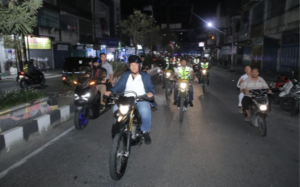 Thumbnail Berita - Bupati Asahan Pimpin Patroli Gabungan Malam, Jaga Kondusifitas Daerah