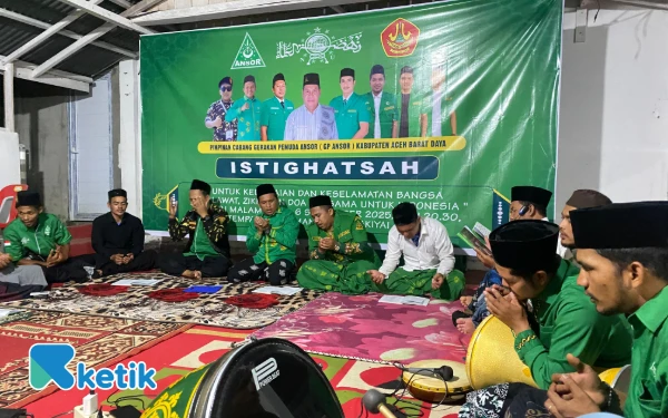 Thumbnail Berita - GP Ansor Abdya Gelar Selawat, Zikir, dan Doa Bersama: Ikhtiar Spiritual untuk Kedamaian Bangsa