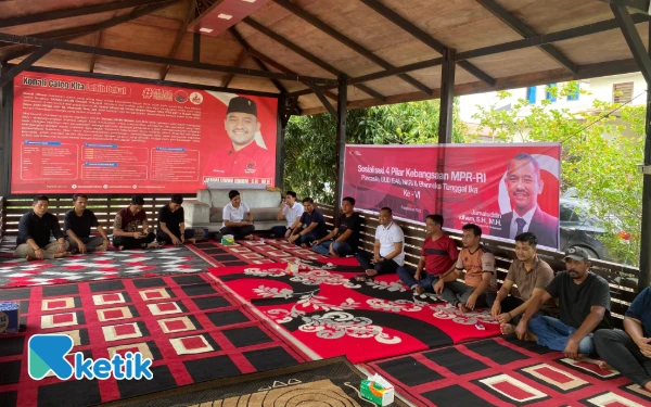 Jamaluddin Idham Tanamkan Empat Pilar, Warga Nagan Raya Tergerak Cinta Tanah Air