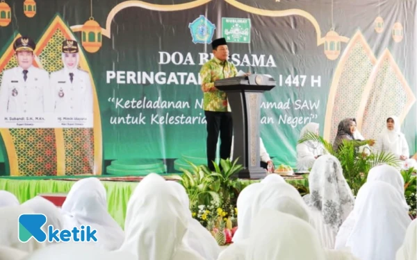 Thumbnail Bupati Subandi Peringati Maulid Nabi Muhammad Bersama Muslimat, Ajak Jaga Kerukunan dan Kelestarian Alam