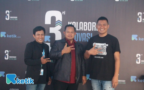 Thumbnail HUT ke-3 Ketik.com, Ini Harapan Wakil Ketua DPRD Kota Malang Trio Agus