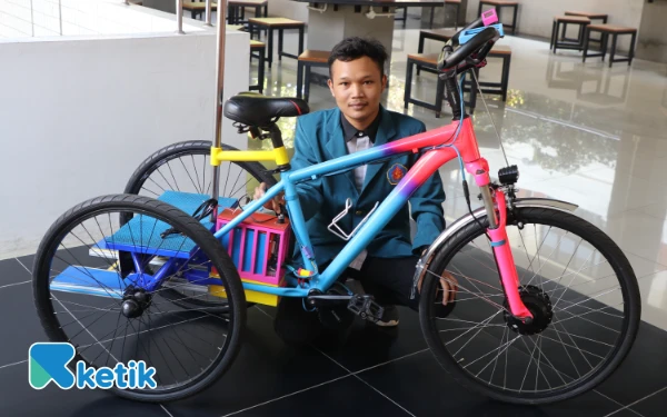 Thumbnail Inovasi Ramah Lingkungan, Mahasiswa Ubaya Ciptakan Sepeda Listrik Bertenaga Kayuh