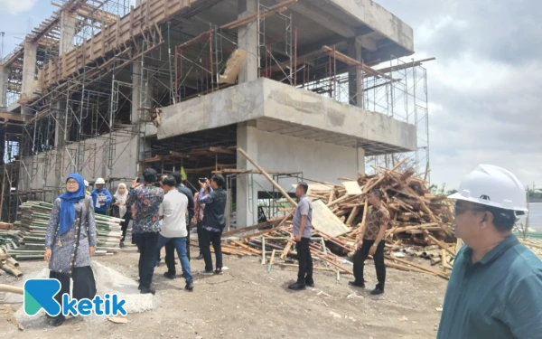 Thumbnail Berita - Pembangunan Gedung Perpustakaan Umum Bangkalan Ditarget Rampung Akhir November 2025