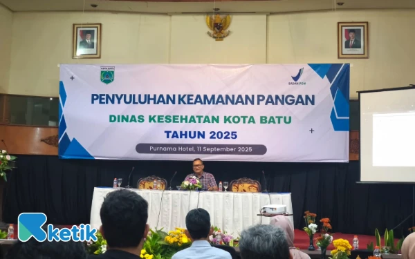 Thumbnail ‎Puluhan UMKM Ikuti Penyuluhan Keamanan Pangan oleh Dinkes Kota Batu  ‎