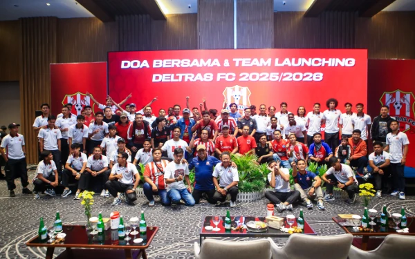 Thumbnail The Lobster Optimistis Naik Kasta ke Super League, CEO Deltras FC: Kami Sudah Persiapan Maksimal
