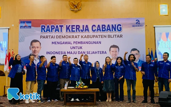 Thumbnail Berita - Demokrat Blitar Teguhkan Konsolidasi pada HUT ke-24, Targetkan 6 Kursi DPRD