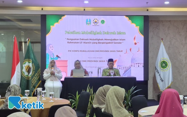 Thumbnail Berita - PW Korps Muballighah DMI Jatim Perkuat Peran Perempuan dalam Dakwah Rahmatan lil’alamin