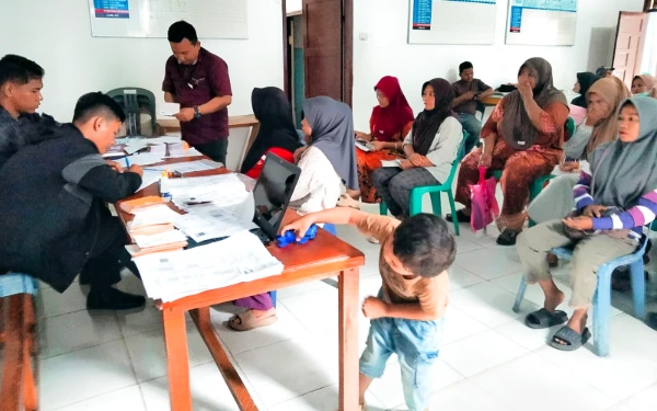 Thumbnail Berita - BRI BO Kotapinang Salurkan 3.572 Kartu KKS Penerima Bansos