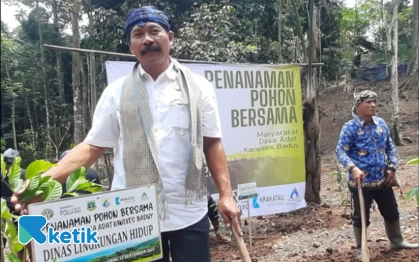 Thumbnail Berita - Penanaman Pohon Demplot FOLU Net Sink 2030 di Lebak: Upaya Mengurangi Emisi dan Pelestarian Lingkungan