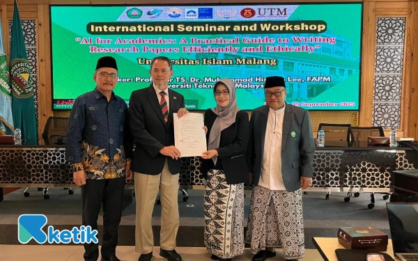 Thumbnail Unisma Datangkan Profesor dari Malaysia, Bahas Rambu-Rambu Dalam Penulisan Riset Menggunakan AI