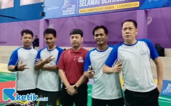 Thumbnail Kejuaraan Bulu Tangkis Antar Media Hadir Kembali, Sediakan Hadiah Total Rp 135 Juta