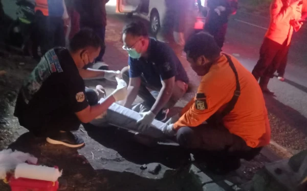 Thumbnail Kecelakaan di Jalan Margomulyo Surabaya, 1 Orang Tewas