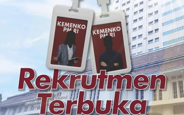 Thumbnail Kemenko PM Buka Lowongan Fotografer dan Staf Komunikasi Non-ASN, Simak Persyaratannya