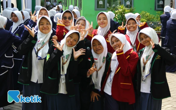 [FOTO] Ithlaq Hari Santri 2025, Menteri Agama Road Show Kunjungi Pesantren di Jombang