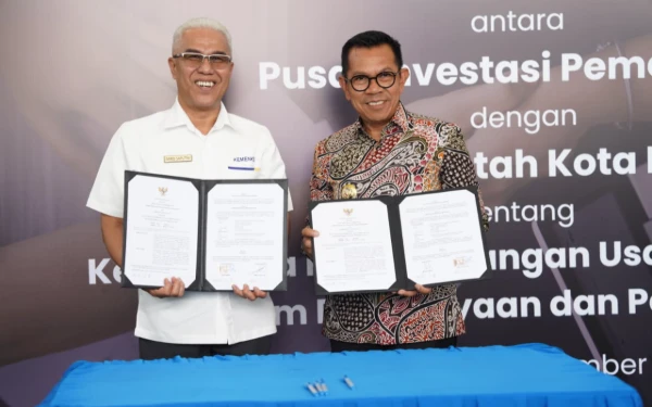 Thumbnail Pemkot Batu Teken MoU dengan Pusat Investasi Pemerintah  ‎