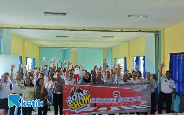 Thumbnail Siswa SMA Katholik Yos Sudarso Kota Batu Antusias Ikuti Penyuluhan Anti Narkoba