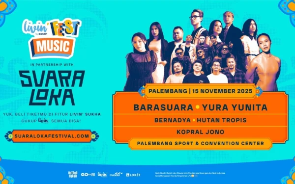 Thumbnail Barasuara hingga Bernadya Ramaikan Suara Loka Palembang